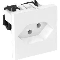 Obo Bettermann OBO 6117200 Steckdose Schweizer Norm 250V, 10A Polycarbonat reinweiß RAL 9010 SKS-CH0 RW1