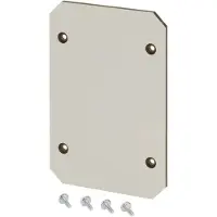 Hensel Montageplatte isolierend 154,5x104,5x4mm für EB 10 - EB MP 10