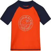 Color Kids Tshirt W. Print 720383 grenadine (3558) 110