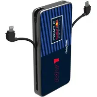 Red Bull Racing Powerstation Plus 10k MV1, 10000 mAh, Power Delivery, Dunkelblau, Cyan