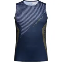 La Sportiva - Flow Tank - Laufshirt Gr L blau