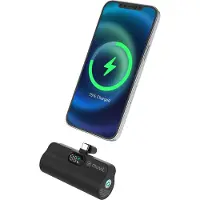 Muvit MCCHP0008, 5000 mAh, Lithium Polymer (LiPo), Power Delivery, 20 W, Schwarz