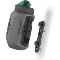 Fidlock - TWIST bottle 550 Antibacterial + Bike Base - Fahrrad Trinkflasche Gr 550 ml grau