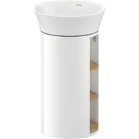 Duravit Waschtischunterschrank White Tulip 41x41x75cm, 2 Holzf.-B, E Nat w hgl