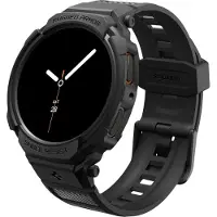 Spigen Rugged Armor Pro Hülle für das Samsung Galaxy Watch 9 / Watch 8 (44 mm) - Matte Black