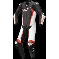 Alpinestars Missile V2 1-Teiler Lederkombi Herren Rindleder schwarz, 54