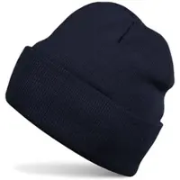 StyleBREAKER Strickmütze in Navy | Gr.: onesize