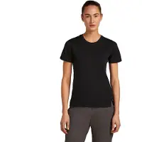 Icebreaker - Women's 150 Merinofine Ace S/S Tee - Merinoshirt Gr S schwarz