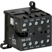 ABB K6-31E-80 Kleinhilfsschütz, 220-240 V 40-450 Hz GJH1211051R8310