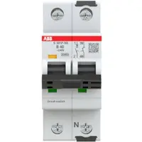 ABB S301P-B40NA Sicherungsautomat B-Char., 25 kA, 40A, 1+NA 2CDS381103R0405