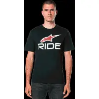 Alpinestars Ride 4.0 CSF T-Shirt Black White Red