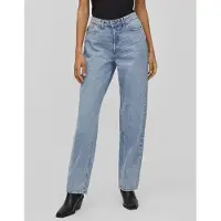 Vila Vikelly High Waist Straight Fit Jeans
