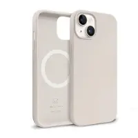 Crong Color Cover Magnetic - iPhone 14 Plus MagSafe Hülle (Steinbeige)