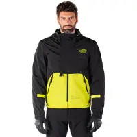 Alpinestars Mootant WP wasserdichte Motorrad Textiljacke, schwarz/gelb, L