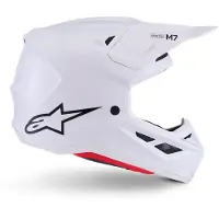 Alpinestars S-M7 Weiß Motocrosshelm Größe 2XL