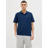 Jack & Jones "JJEAUSTIN POLO SS NOOS" Materialmix, regular fit