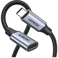 UGREEN Kabel Verlängerungskabel USB Typ C weiblich USB Typ C männlich 5 A 0,5 m