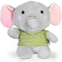 Daffi Elasthan-Jersey Elefant 25cm B-682 26827