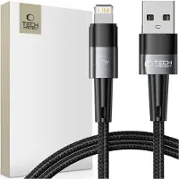 Tech-Protect Ultraboost Lightning-Kabel 12W/2,4A 100Cm Grau