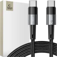 TechProtection 9490713933985, 2 m, USB C, USB C, 0,48 Gbit/s, Grau
