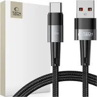 Tech-Protect Ultraboost Usb-C-Kabel 66W/6A 100Cm Grau