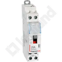 Legrand 412544 CX3 Schütz 230V 25A, 2 Schliesser, mit Handschalter