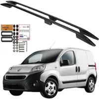 Erkul Dachreling FIAT Qubo Fiorino CITROEN Nemo PEUGEOT BIPPER 08-24 SCHWARZ