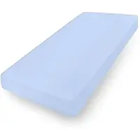 Baby Matex Jersey-Spannbettlaken 70x140x10 PREMIUM Blau