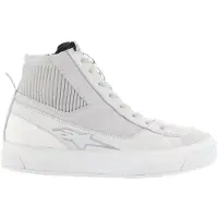 Alpinestars Stella Stated Podium Motorrad-Sneaker Damen Nubuk weiß, 8