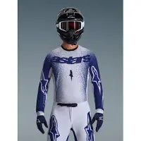 Alpinestars Supertech Scenz MX Jersey Herren weiß, XL