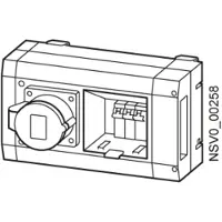 Siemens BVP:034280 BD01-AK2M1/CEE165A163 ABGANGSKASTEN BVP034280