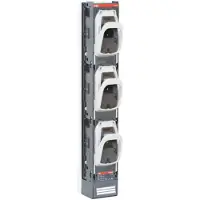 ABB ZHBM1-1P-V Sicherungslasttrennschalter 1-polig schaltbar High Version 3xV-Klemme NH-Si. Gr. 1 Phasenabstand 185 mm für Al/Cu Anschluss geeignet
