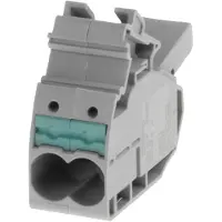Siemens 8WH9120-0DA00 ABGRIFFSKLEMME 1POLIG 10MM2 FOR 50,95 AND 150 MM2 IPO-STECKANSCHLUSS GRAU 8WH91200DA00 - 10 Stück