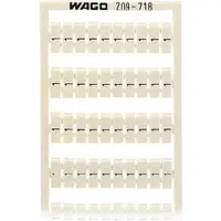 Wago 209-718 WSB-Beschriftungskarte,als Karte,bedruckt,weiß 209718 - 5 Stück