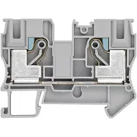 Siemens 8WH6000-0AJ00 Durchgangsklemme IPO-Technik, 10mm2 Breite 10,0mm, grau 1000V 2 Schlusspunkte 8WH60000AJ00 - 50 Stück