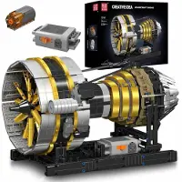 Mould King 10141 Aircraft Engine