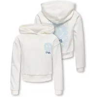 ONLY Kapuzensweatshirt "KOGCOOPER LIFE LOV E LS HOOD FR SWT", Baumwollmischung, regular fit