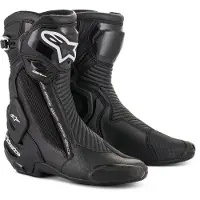Alpinestars SMX Plus V2 Stiefel Herren Microfiber schwarz, 42