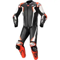 Alpinestars Racing Absolute V2 1-Teiler Lederkombi Herren Känguruleder schwarz, 56