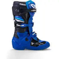 Alpinestars Yamaha Jugend-Tech 7S Stiefel Blue Black White, Größe: 3