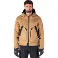 Alpinestars Morush wasserdichte Motorrad Jacke, braun, XL