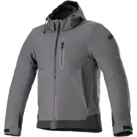 Alpinestars Neo Wasserdichter Hoodie Teergrau Schwarz Größe XL