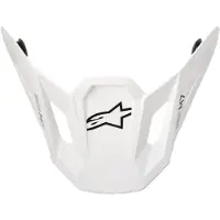 Alpinestars Sm7 Solid Ece06 Visier Weiß Weiß One Size
