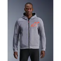 Alpinestars Chrome V2 Sport Kapuzenjacke Gray Heather Red Fluo