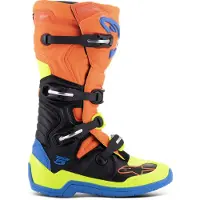 Alpinestars Tech 5 Cross Stiefel Herren Microfiber orange, 11
