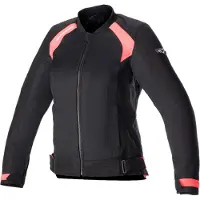 Alpinestars Jacke STELLA ELOISE AIR 2, , Damen (schwarz/fluoreszierendes Pink, Größe L)