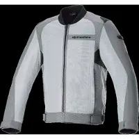 Alpinestars Luc V2 Air Motorrad Textiljacke, grau, M