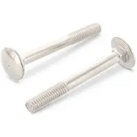 Schäfer + Peters DIN 603 - Edelstahl A2 - M 10x110 - Flachrundschrauben mit Vierkantansatz - Teilgewinde