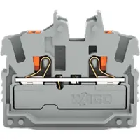 Wago 2252-321 2-Leiter-Mini-Durchgangsklemme,mit Drücker,2,5 mm2,grau 2252321 - 100 Stück