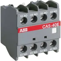 ABB CA5-11/11M Hilfskontaktblock, 4-polig, 1S+1Ö+1Früh-S + 1Spät-Ö, frontseitige Montage 1SBN010040R1118